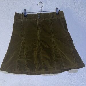 Athleta Corduroy Whenever skirt size 2